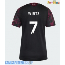 Camisa de time de futebol Liverpool Florian Wirtz #7 Replicas 3º Equipamento Feminina 2026-27 Manga Curta